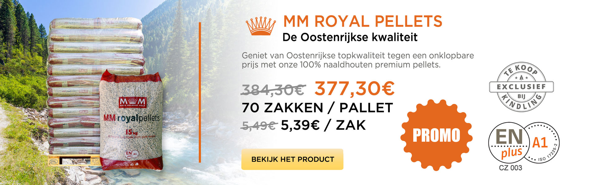 royal pellets promo nl